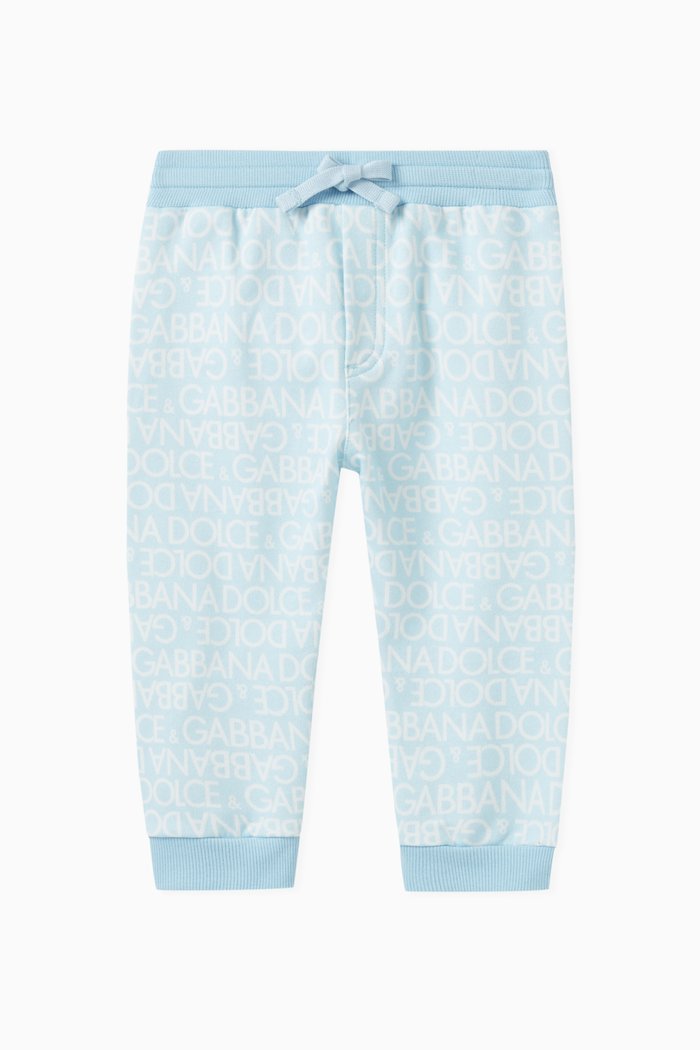 

Logomania Sweatpants in Cotton Jersey, Blue
