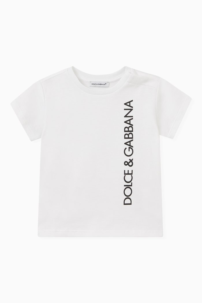 

Logo T-shirt in Cotton Jersey, White