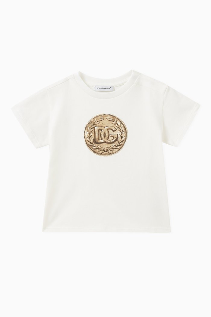 

Logo-print T-shirt in Cotton, White