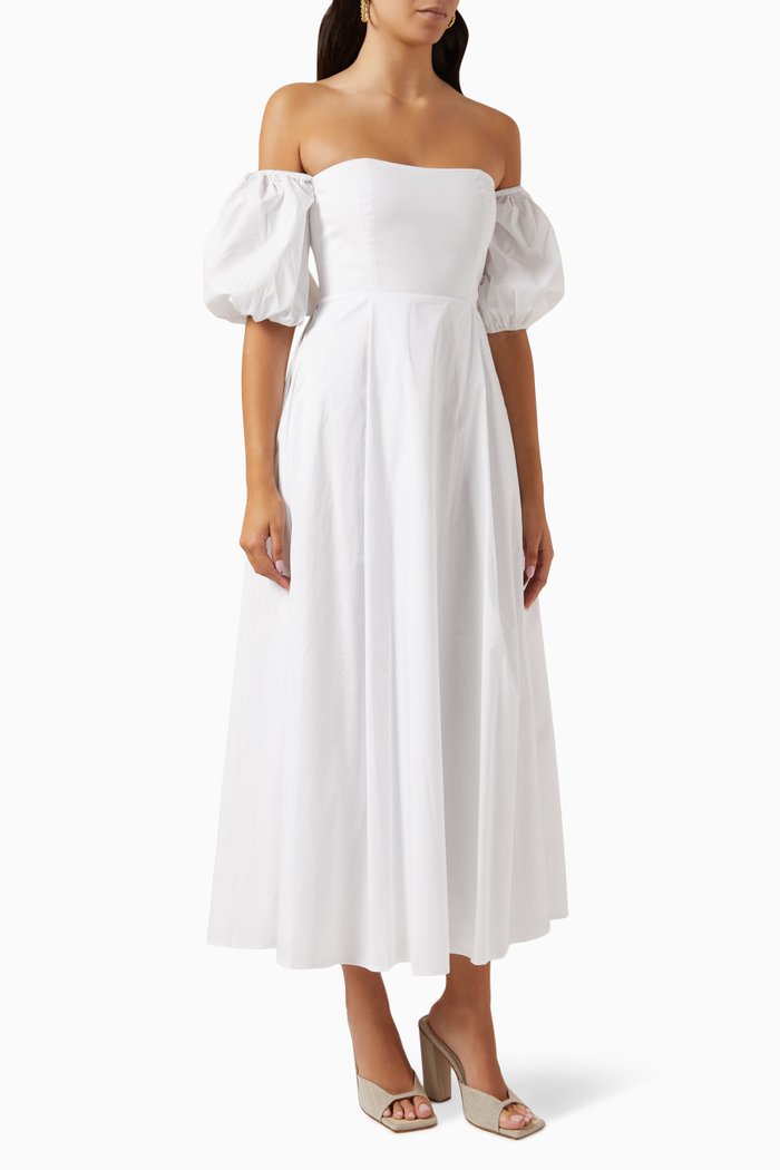 

Ziggy Dress in Cotton, White