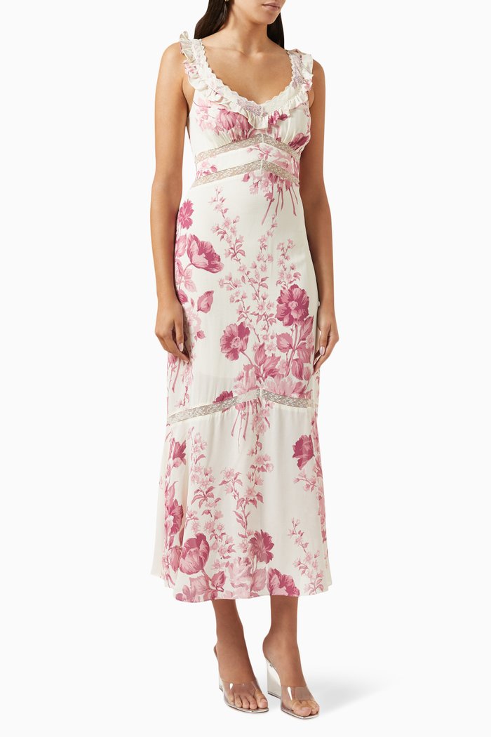 Purdie Midi Dress, Pink