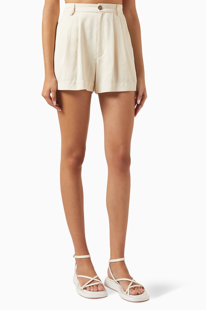 

Mason Shorts in Lyocell, Brown