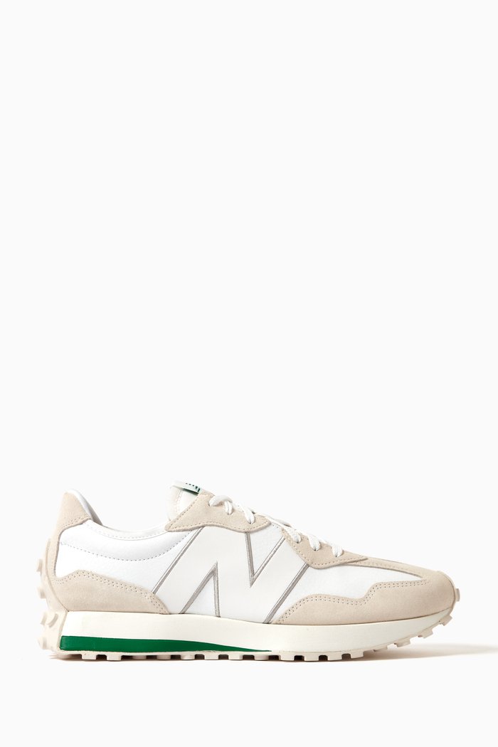 

327 Sneakers in Suede, White