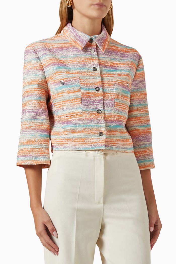 

Viraye Blazer in Tweed, Orange