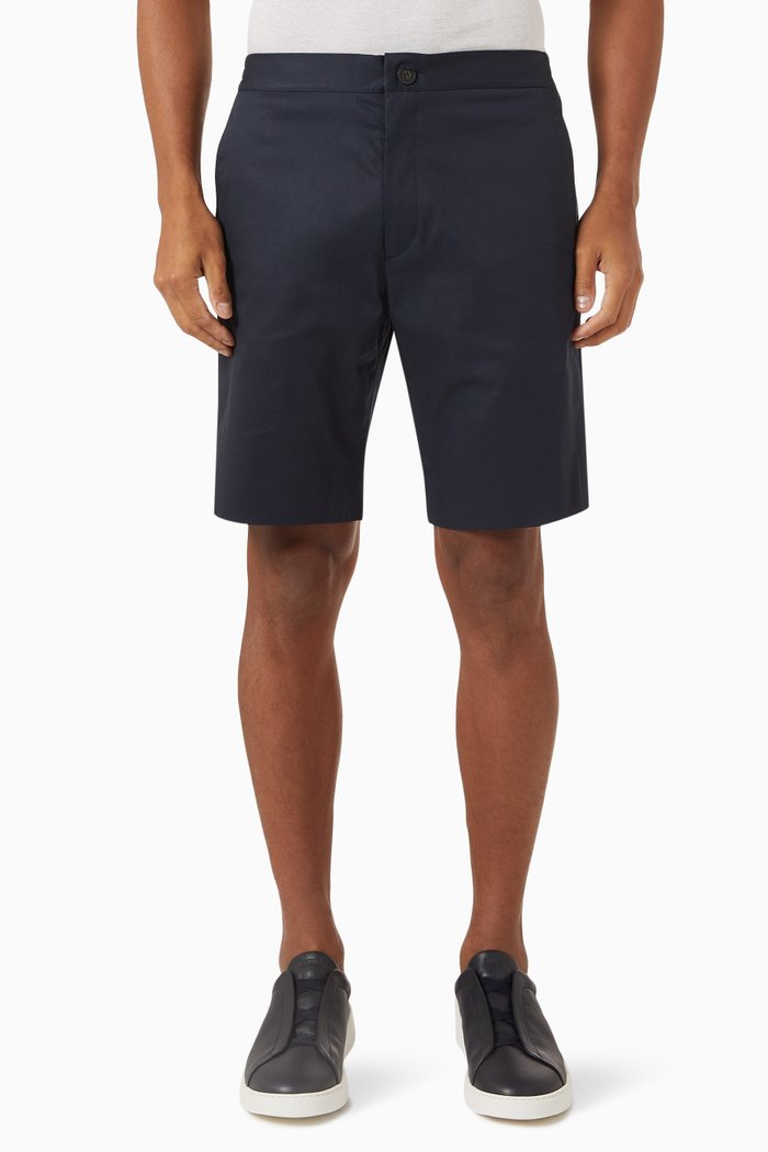 

Sigma Shorts in Cotton Blend, Blue