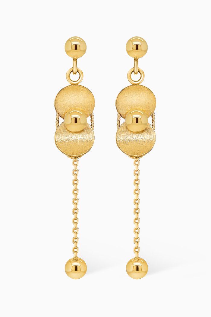 

Moda Fiocco Dangling Earrings in 18kt Gold, Yellow