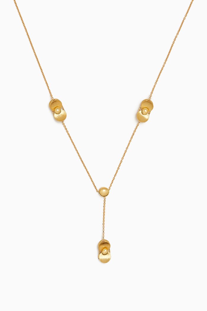 

Moda Fiocco Y Necklace in 18kt Gold, Yellow