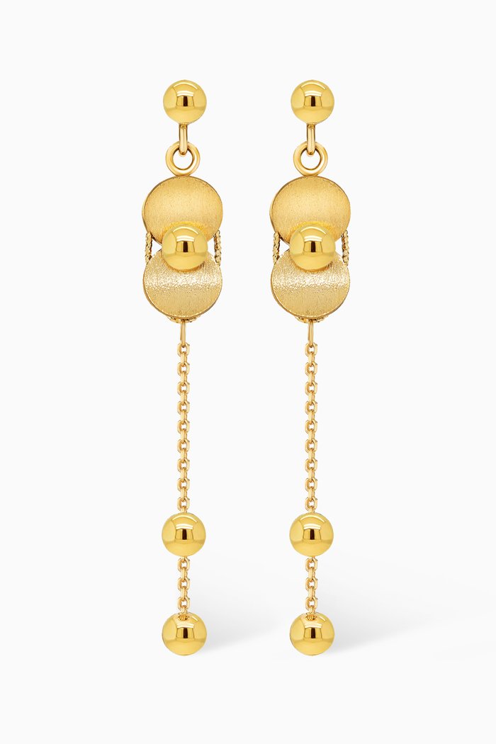 

Moda Fiocco Dangling Earrings in 18kt Gold, Yellow