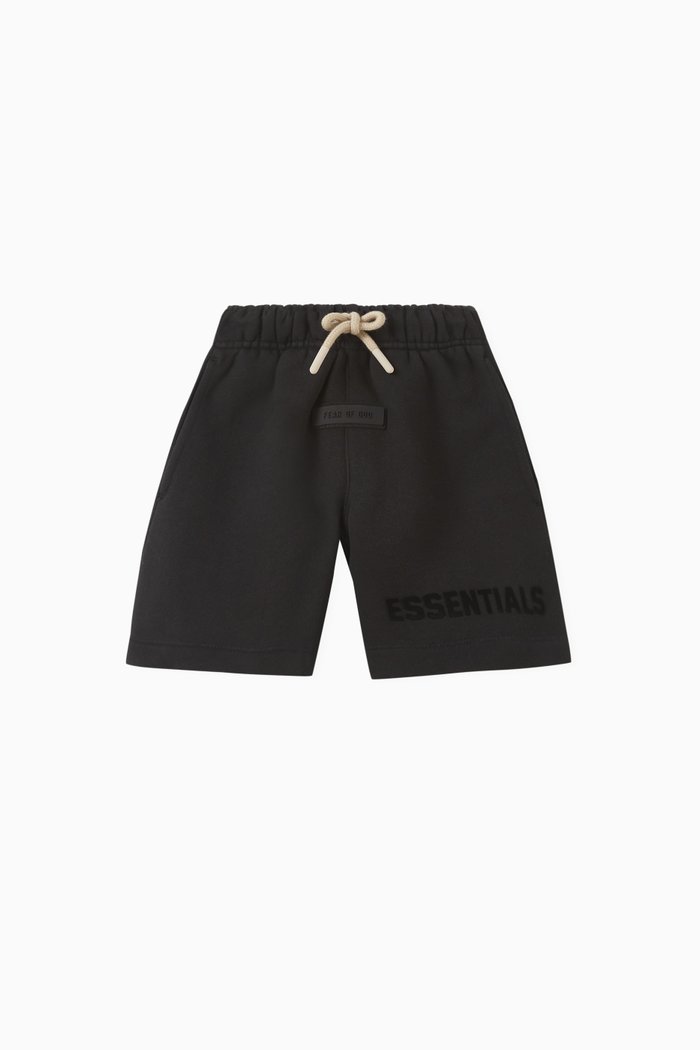 

Logo Sweatshorts in Cotton-jersey, Black