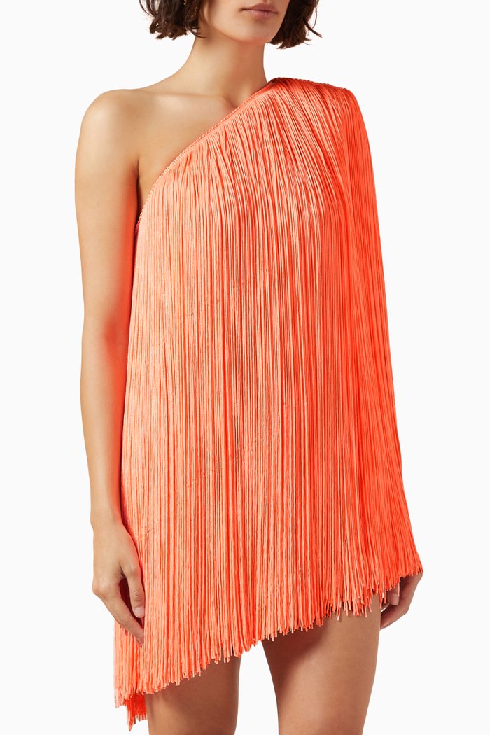 

Sierra Leone Issa One-shoulder Dress, Pink