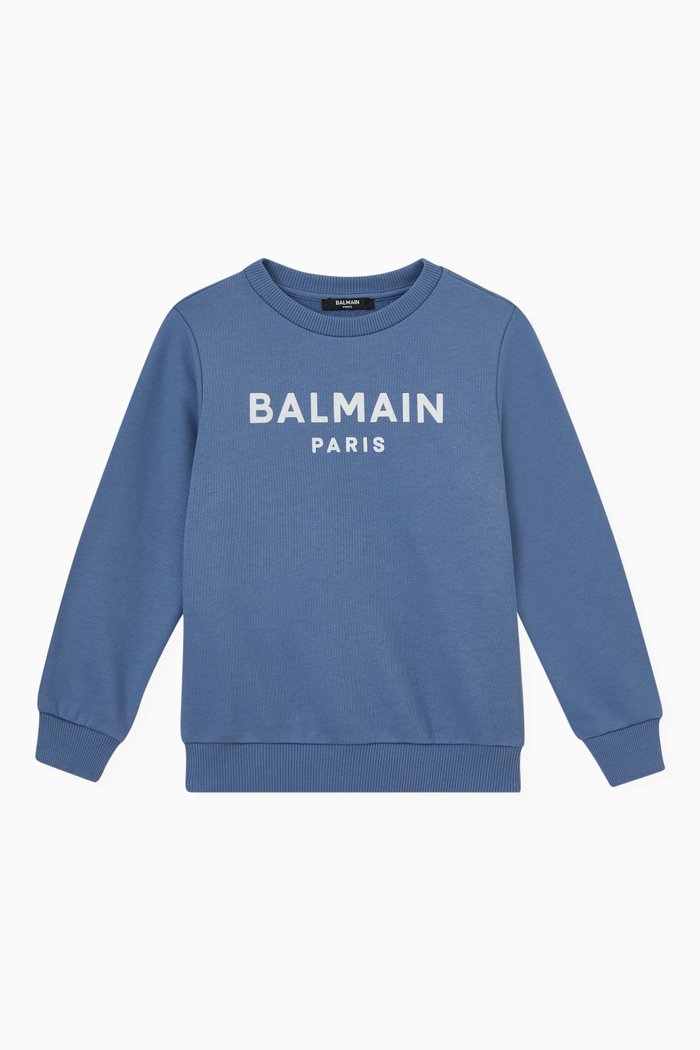 

Logo Sweatshirt in jersey, Blue