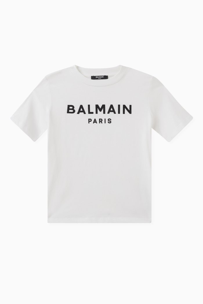 

Logo Print T-shirt in Cotton, White
