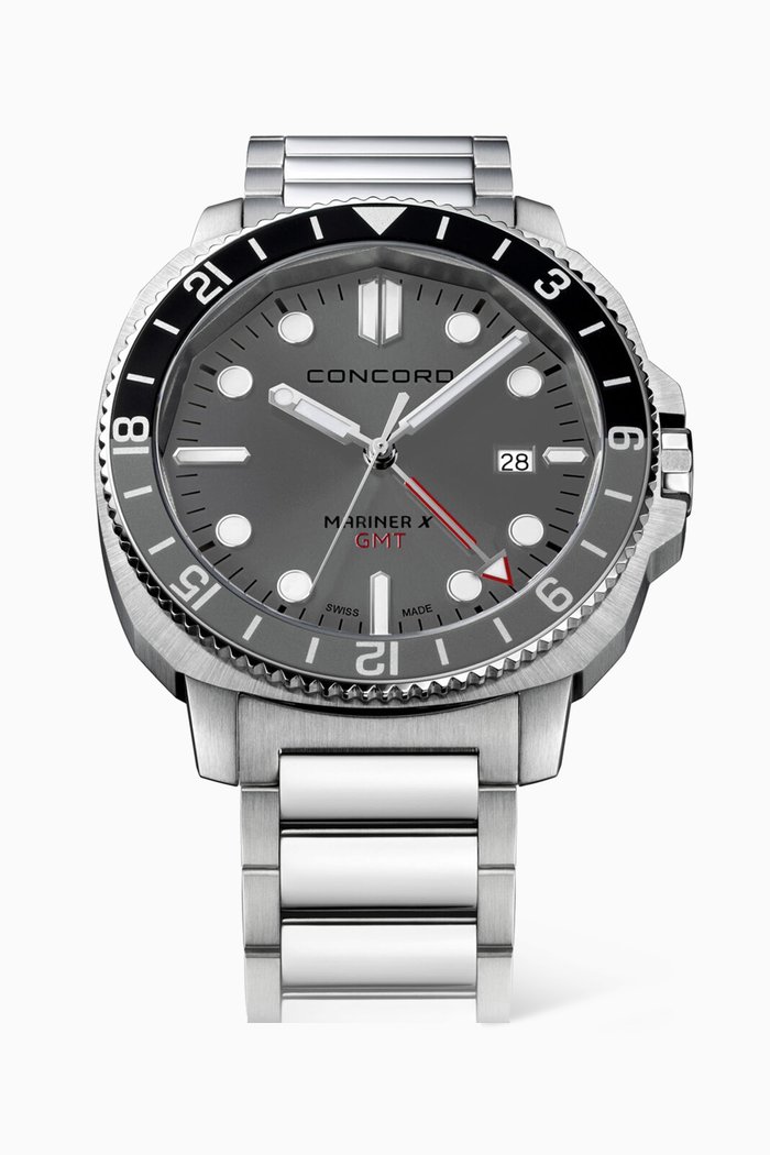 

Mariner X GMT Quartz Watch, Grey