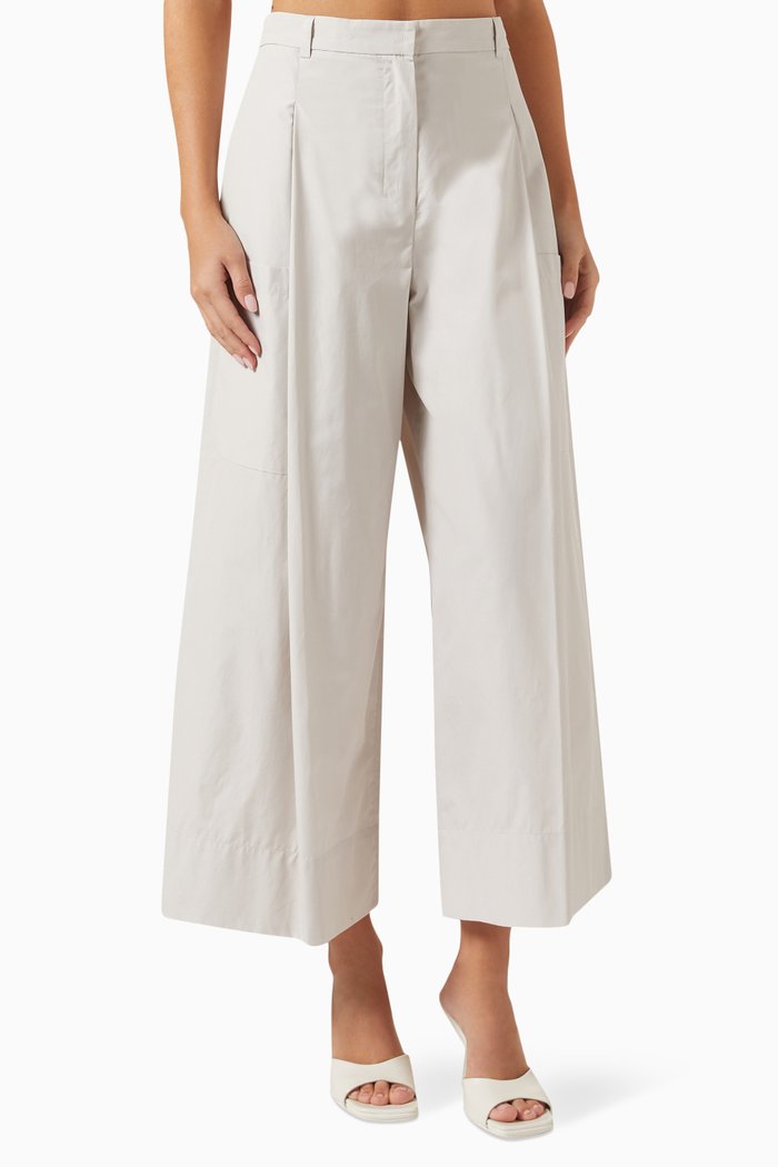 

Glicine Pants in Cotton, White