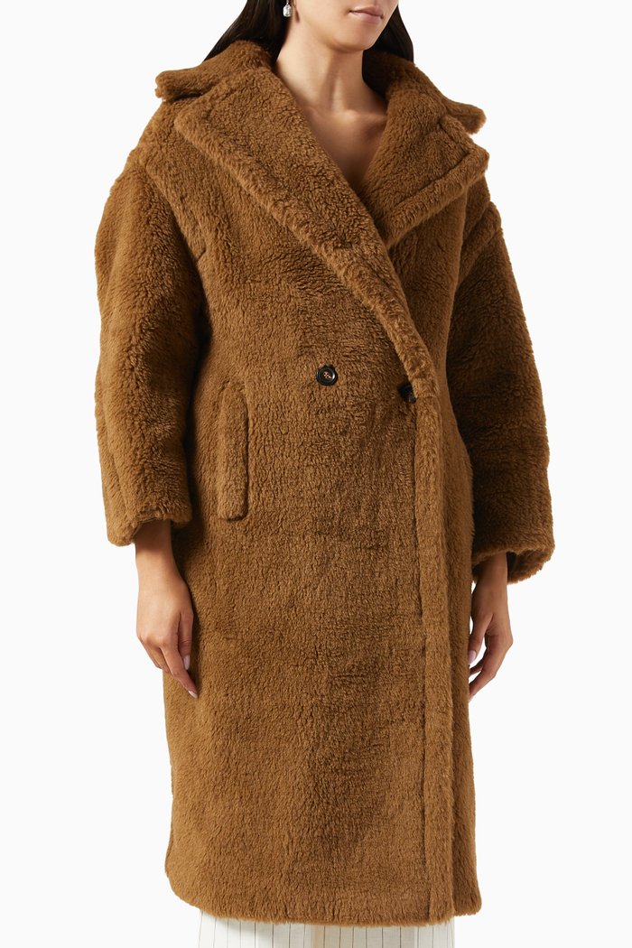 

Teddy Bear 1851 Coat in Wool Blend, Brown
