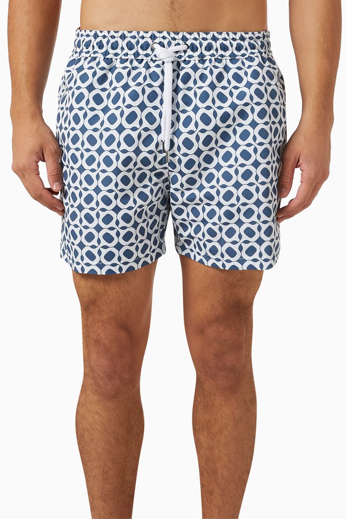 

Ipanema Weave Sport Swim Shorts in ECO Luna, Blue