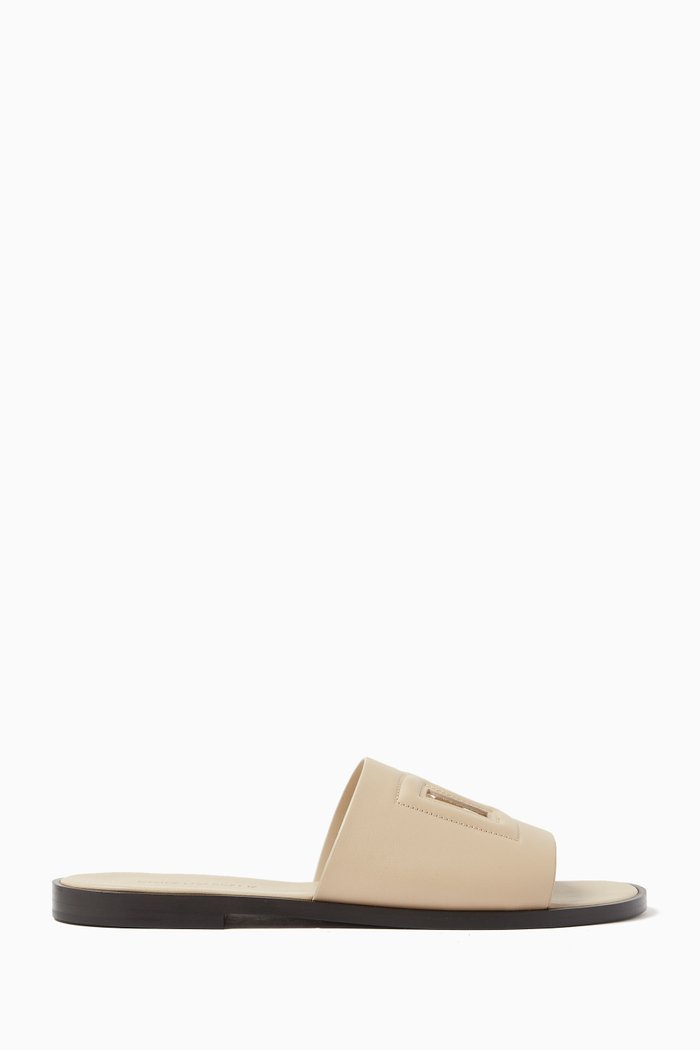 

Formale Slides in Nappa Leather, Neutral