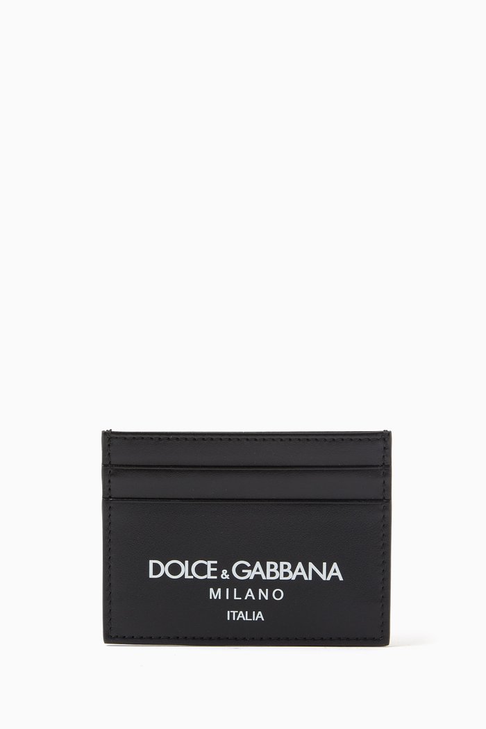 

Card Holder in Leather, Black