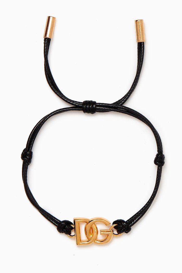 

DG Logo Bracelet in Metal, Gold