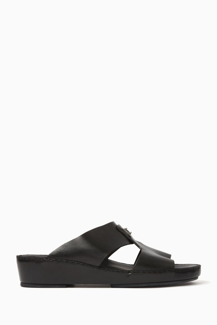

Formal Sandals in Nappa Leather, Black