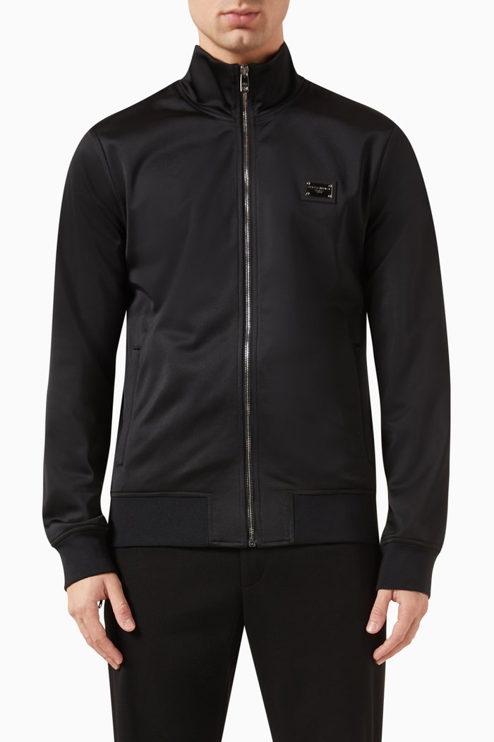 

Essentials Sweatshirt in Technical Jersey, Black
