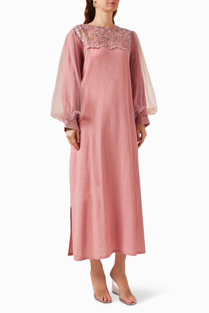 

Millie Sequin-embellished Dress, Pink
