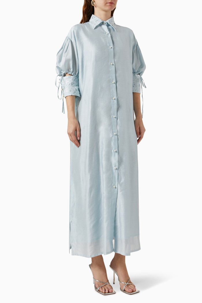 

Millie Sequin-embellished Dress, Blue