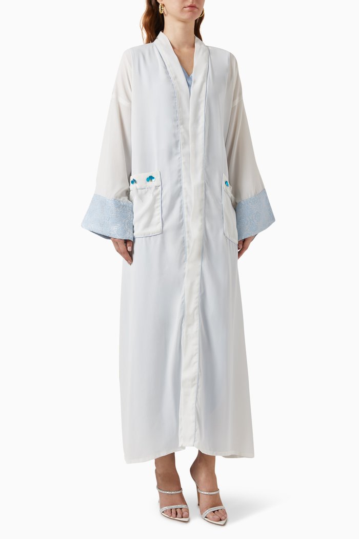 

Svana Abaya Set, White