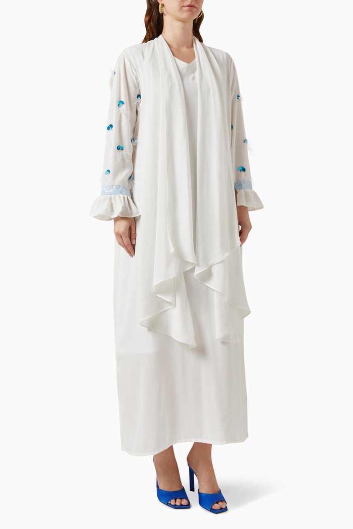 

Millie Sequin-embellished Dress, White