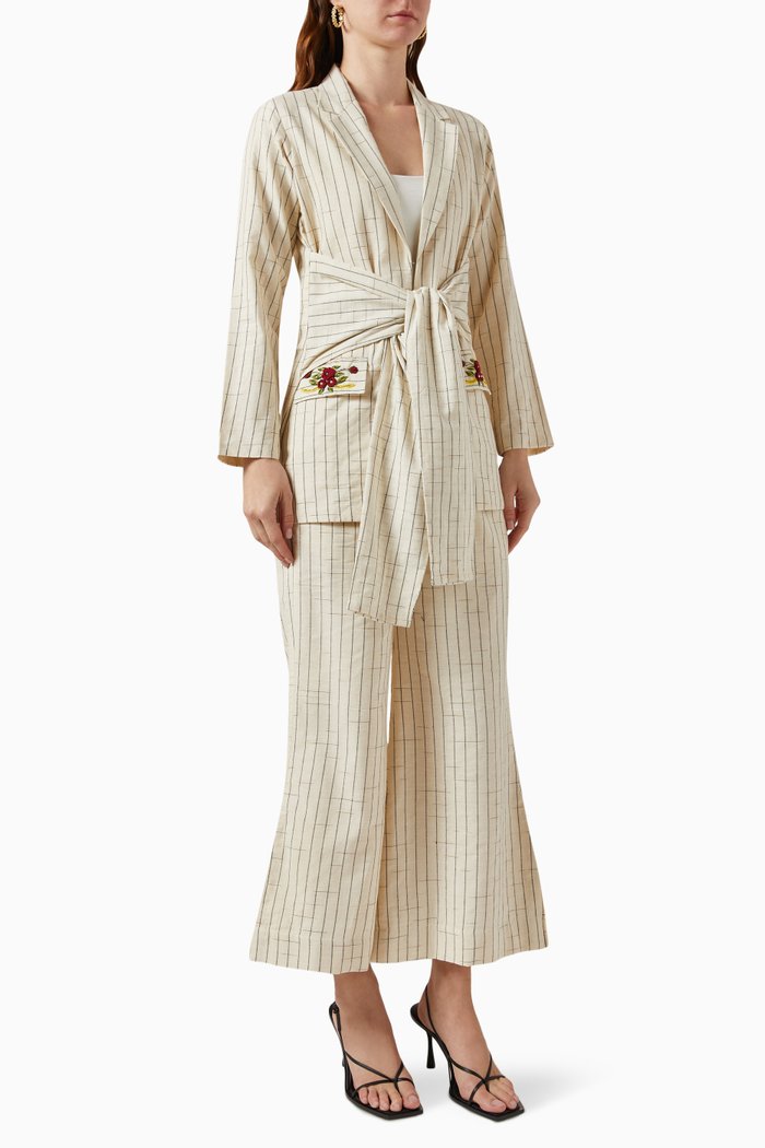 

Odette Co-ord Set, White