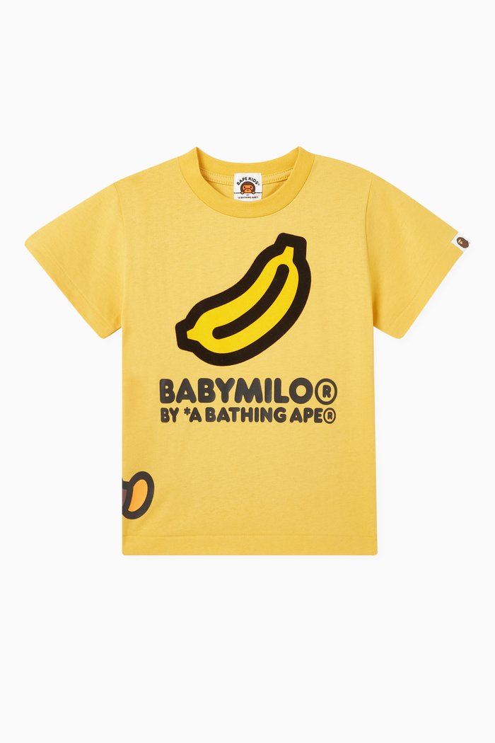 

Sleeping Baby Banana Milo T-shirt in Cotton-jersey, Yellow