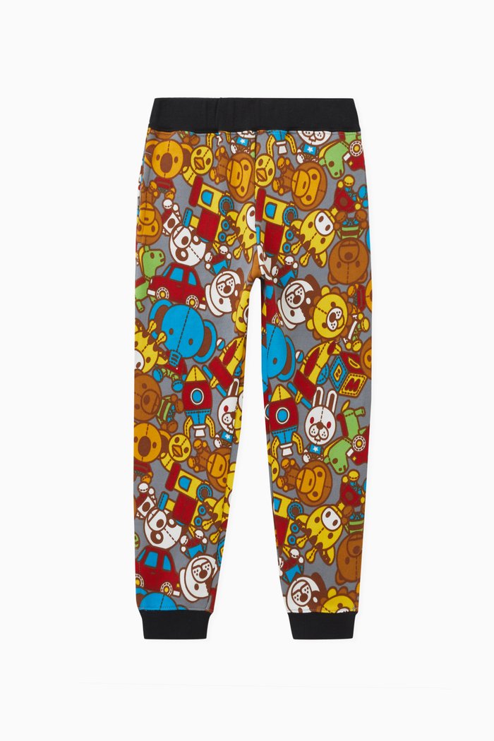 Milo Toy Box Sweatpants in Cotton-fleece, Multicolour