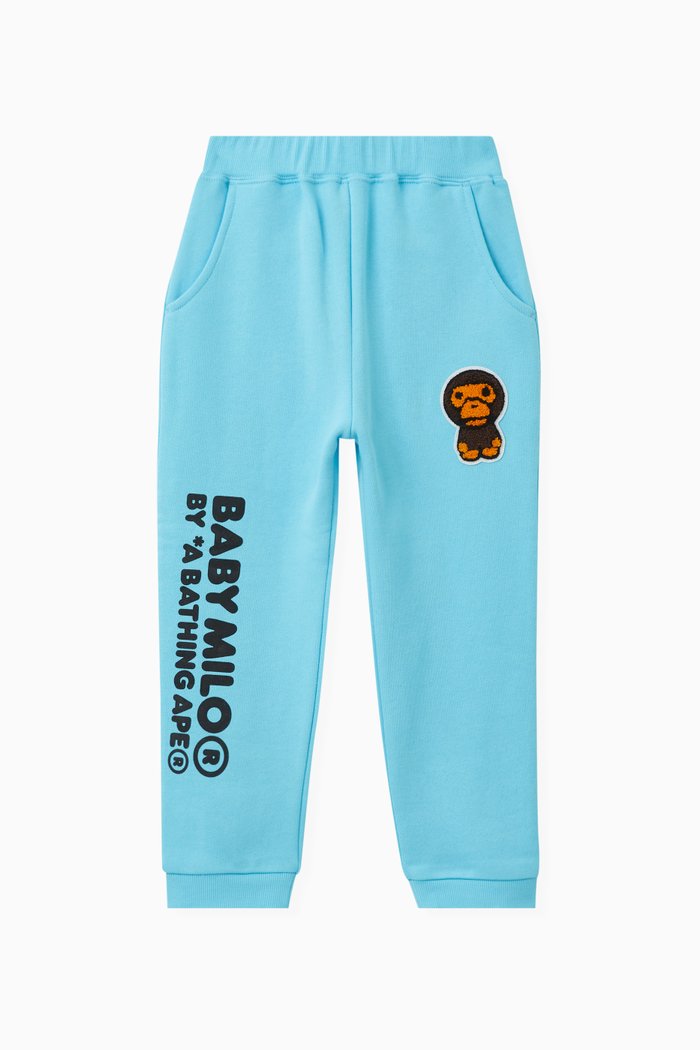 

Milo Patch Sweatpants in Cotton-fleece, Neutral