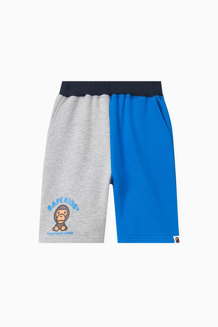 

Milo Colourblock Sweatshorts in Cotton-fleece, Grey