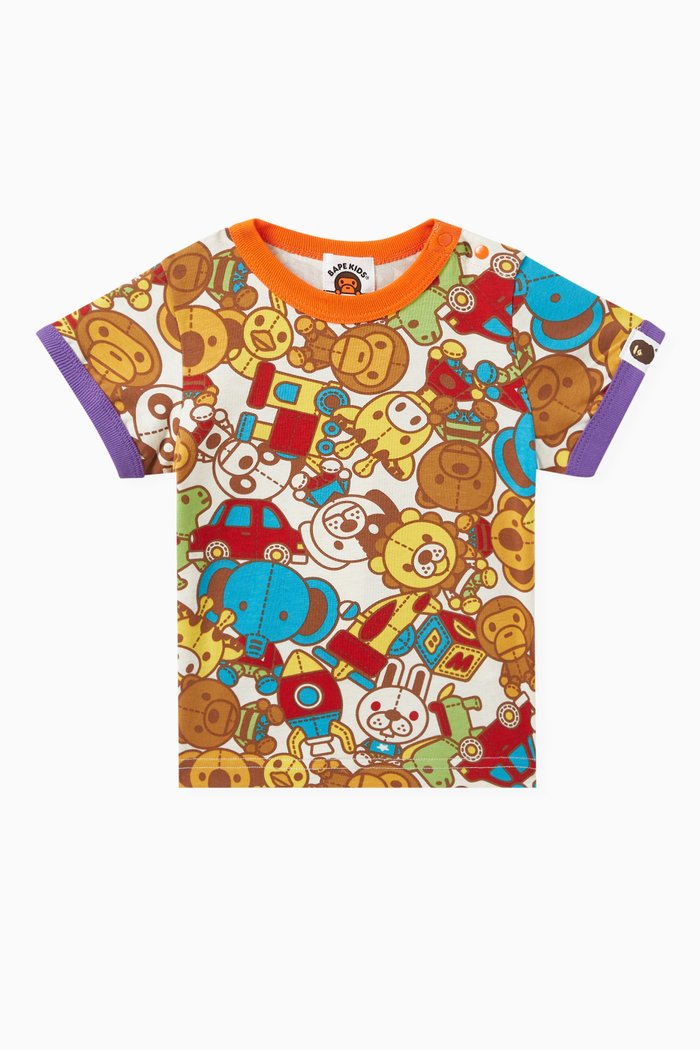 

Baby Milo Toy Box Relaxed T-shirt in Jersey, Multicolour