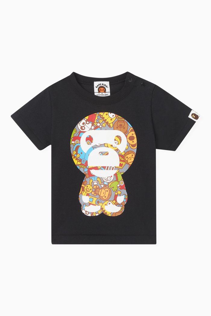 

Baby Milo Toy Box T-shirt in Cotton-jersey, Black
