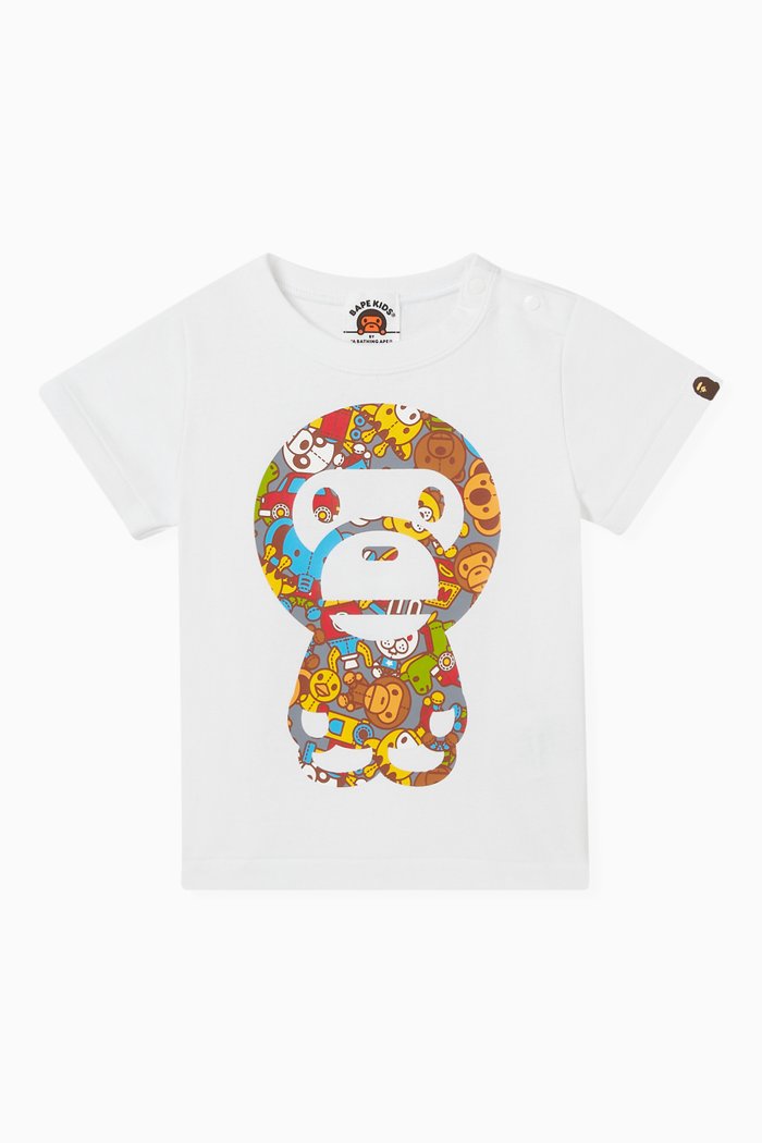 

Baby Milo Toy Box T-shirt in Cotton-jersey, White
