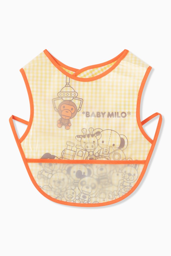 

Baby Milo UFO Game Food Bib in Cotton-blend, Yellow