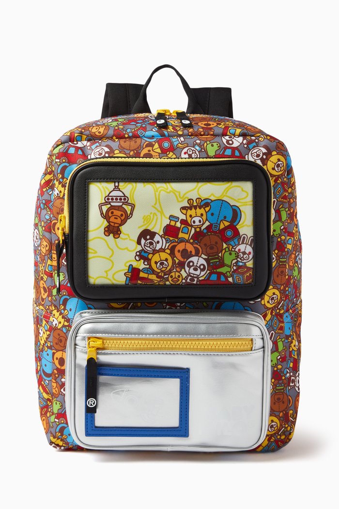 Baby Milo Toy Box Daypack Backpack, Multicolour