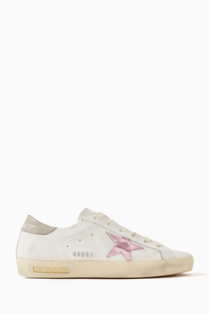 

Super-star Low-top Sneakers in Nappa Leather, Pink