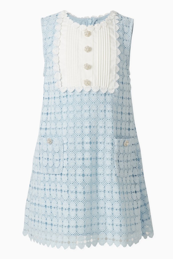 

Heart Lace Dress, Blue