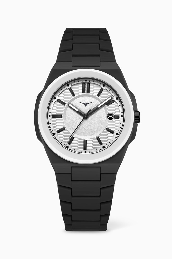 

Aero Rival Quartz Watch in Polycarbon, 42mm, Black