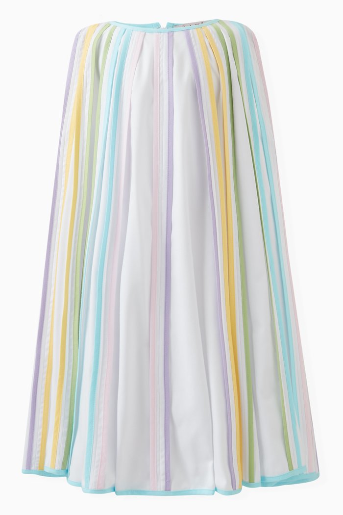 

Kimaya Pastel Dress in Cotton, Multicolour