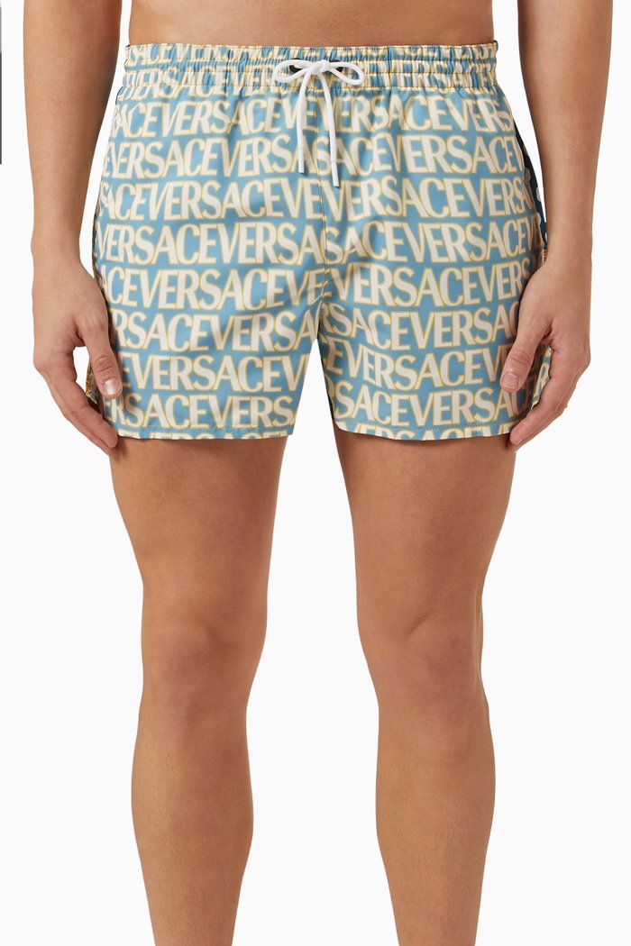 

Logo Print Swim Shorts in Nylon, Multicolour