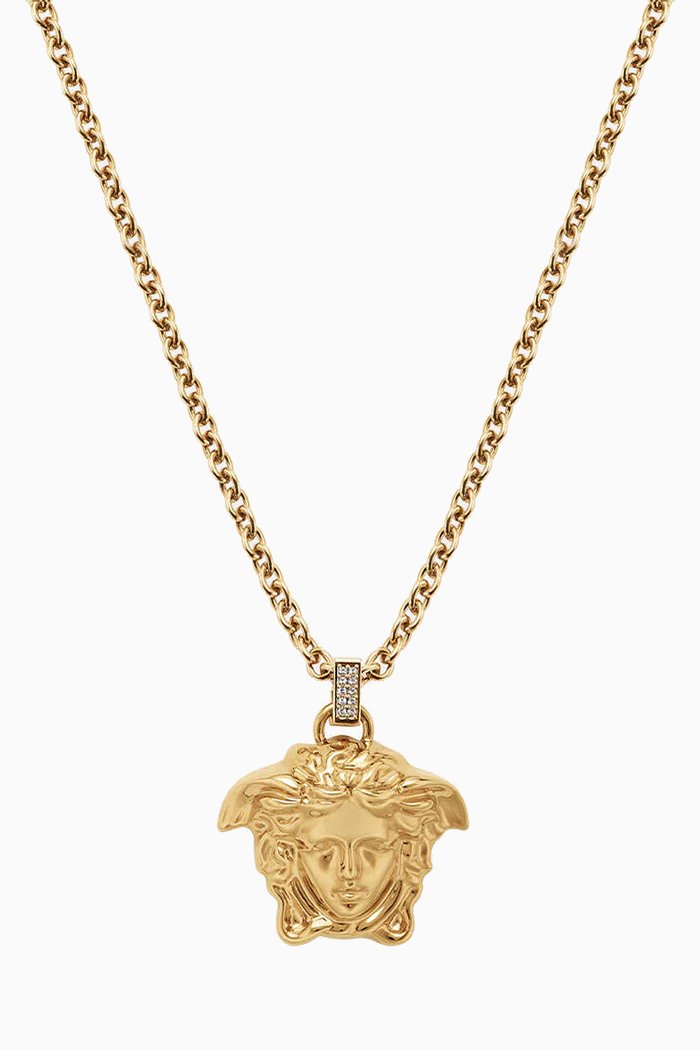 

La Medusa Crystal Necklace in Metal, Multicolour