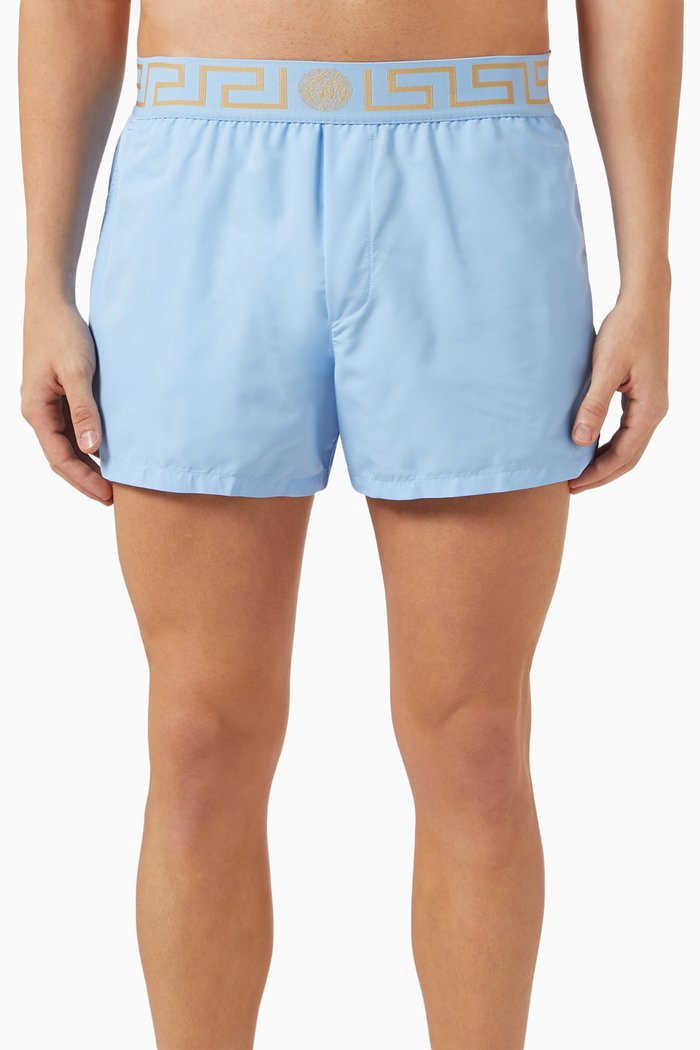 

Greca Swim Shorts in Nylon, Multicolour