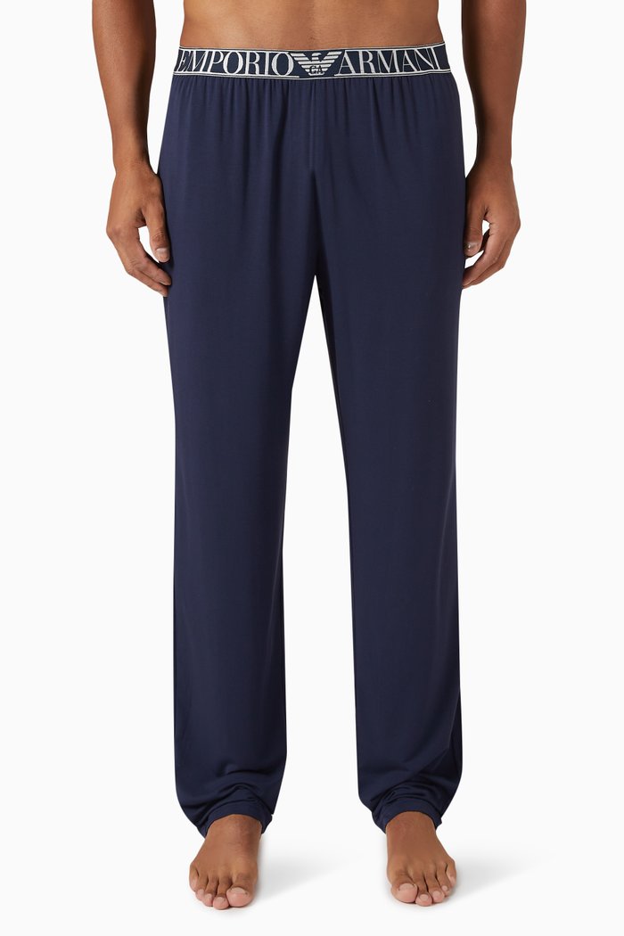 

T44 Lounge Pants in Cotton, Blue