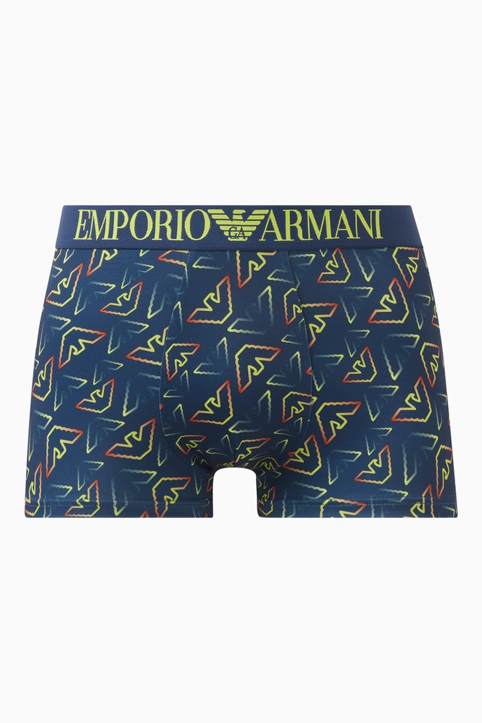 

T37 Boxers in Cotton Jersey, Blue