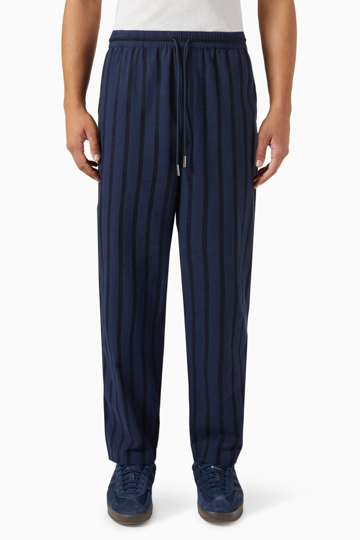 

Lawn Barrow Pants in Cotton-blend Poplin, Blue