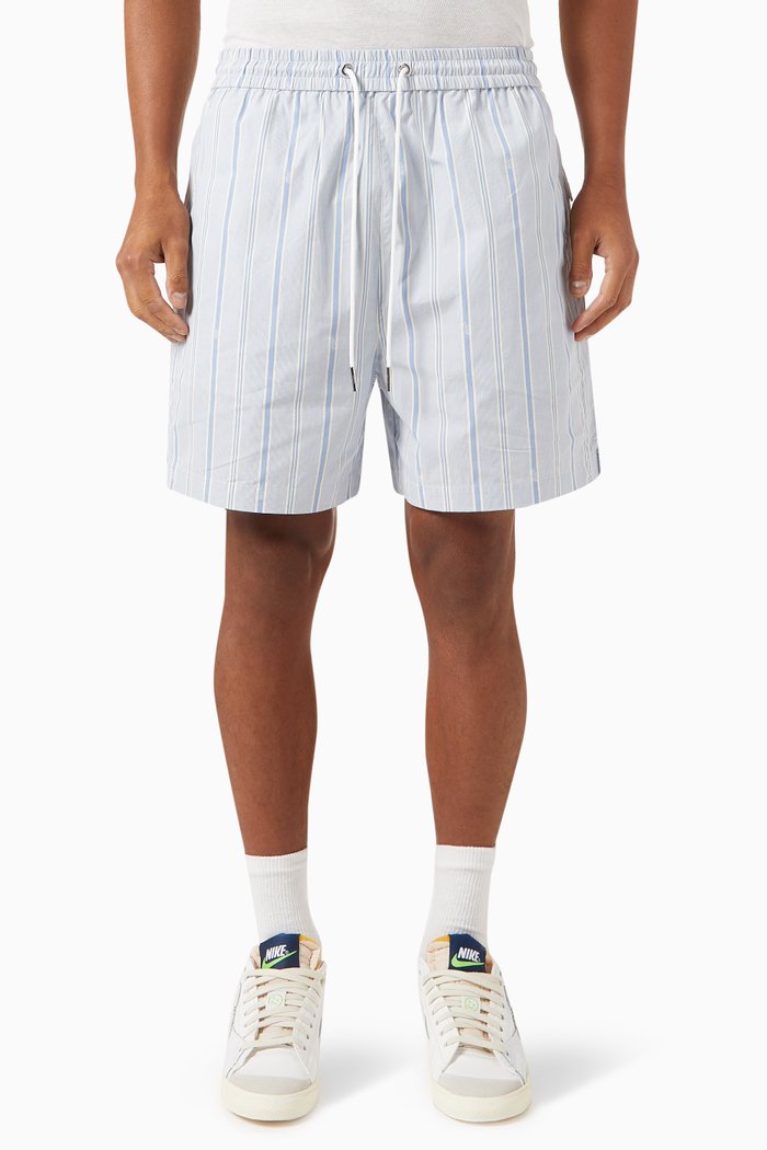 

Active Shorts in Jacquard-cotton, Blue